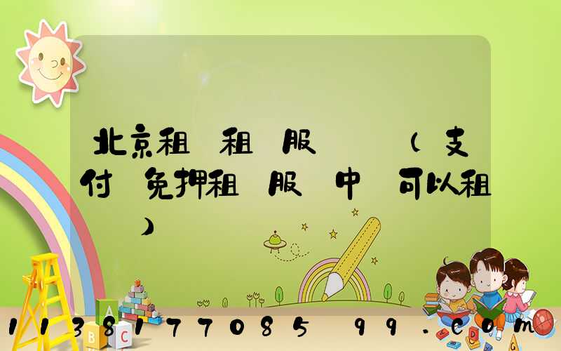 北京租車租車服務評價(支付寶免押租車服務中還可以租車嗎)